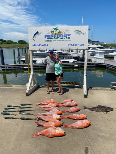 Deep Sea Fishing Frenzy In Freeport