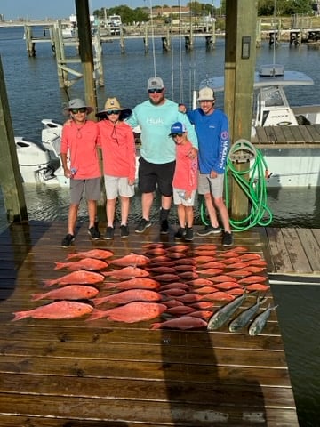 Deep Sea Fishing Frenzy In Freeport