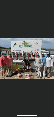 Deep Sea Fishing Frenzy In Freeport