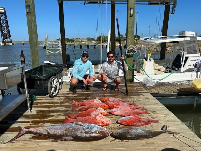 Deep Sea Fishing Frenzy In Freeport