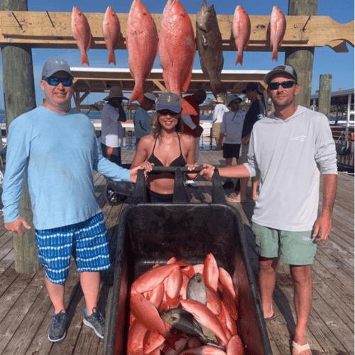 Bottom Fishing For Bigguns In Orange Beach