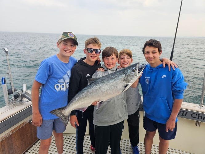 Lake Michigan Angler's Delight In Kenosha