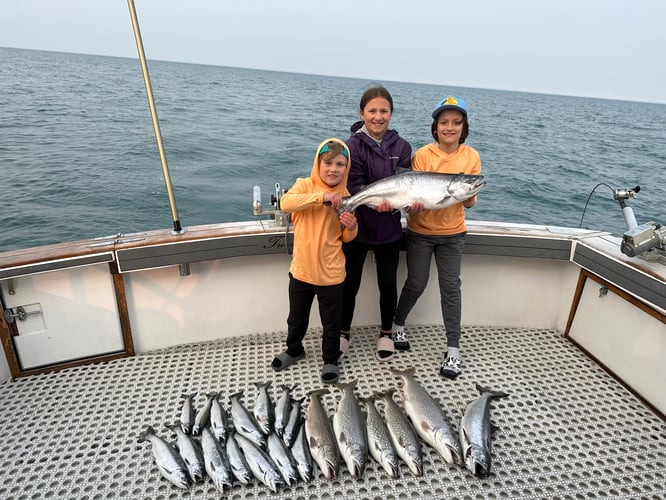 Lake Michigan Angler's Delight In Kenosha