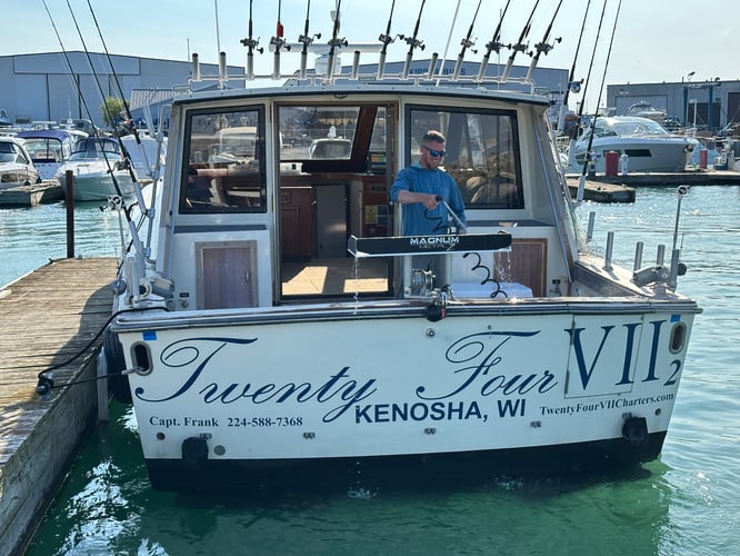 Lake Michigan Angler's Delight In Kenosha