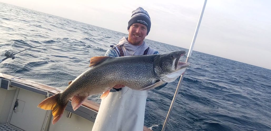 Lake Michigan Angler's Delight In Kenosha