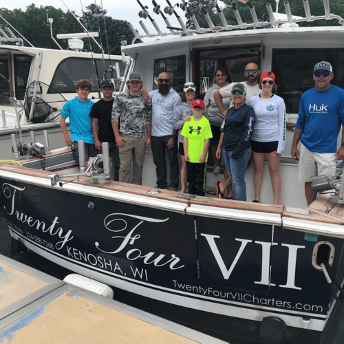 Lake Michigan Angler's Delight In Kenosha