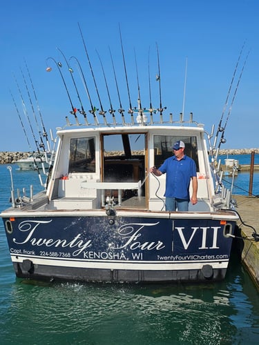 Lake Michigan Angler's Delight In Kenosha