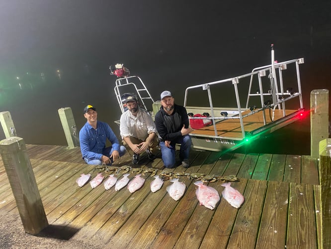 Freeport Flounder Gigging In Galveston