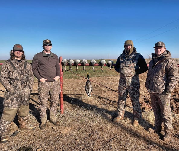 Duck Hunting TX/OK In Devol