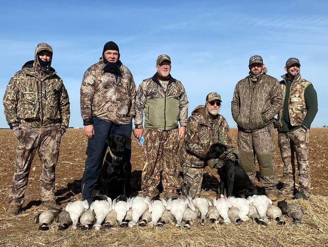 West Texas Plains Goose Hunting In New Deal