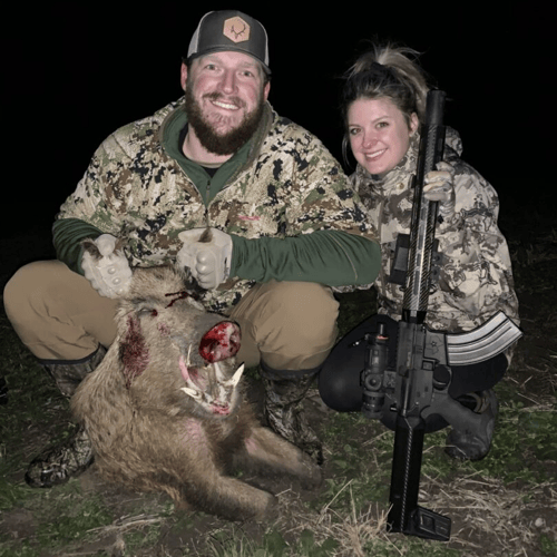 Texas Thermal Hog Hunt In Palestine