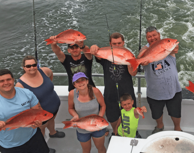 10 Hour Trolling/Bottom Fishing in Orange Beach