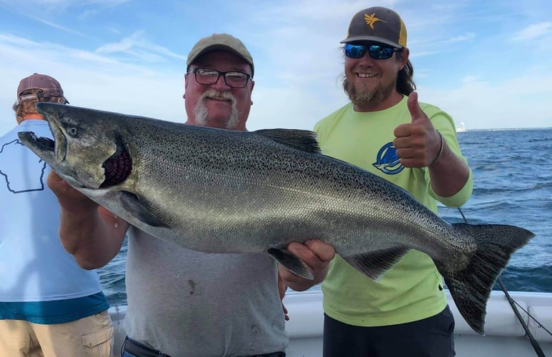 Weekend Salmon Run In Kenosha