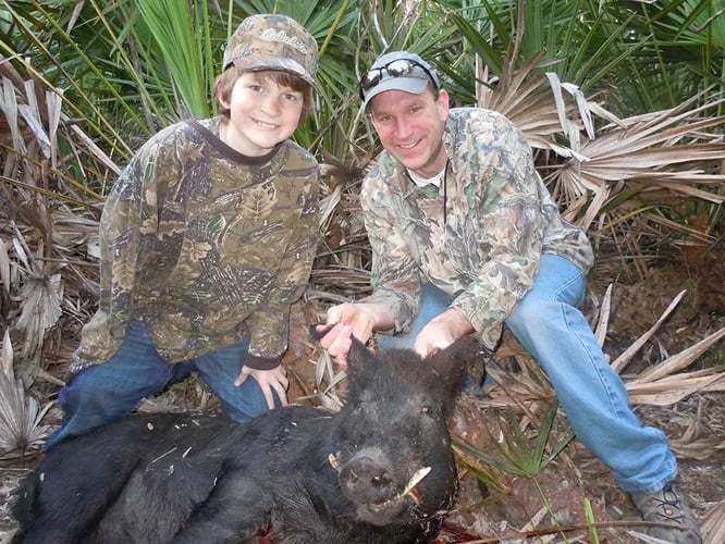 Florida Wild Boar Whack! In Okeechobee