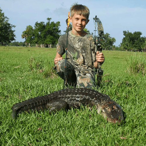 Florida Gator Takedown- 6' In Okeechobee