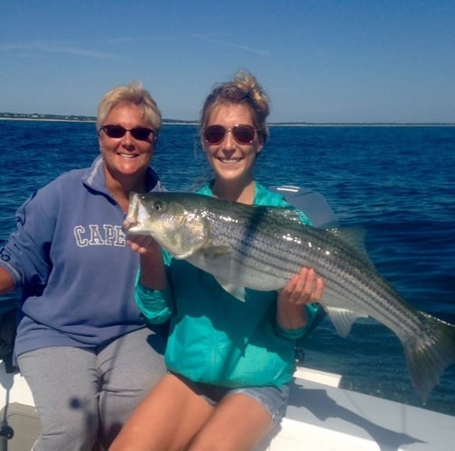 Early Season Striper - 26’ Regulator In Chatham