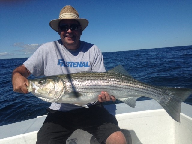 Early Season Striper - 26’ Regulator In Chatham