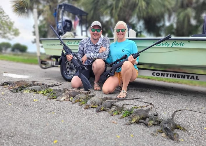 Iguana Hunting In Fort Lauderdale