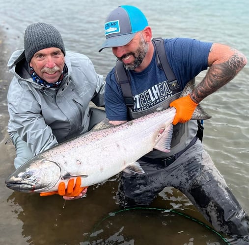 Kasilof River King Salmon Fishing Trip In Cohoe