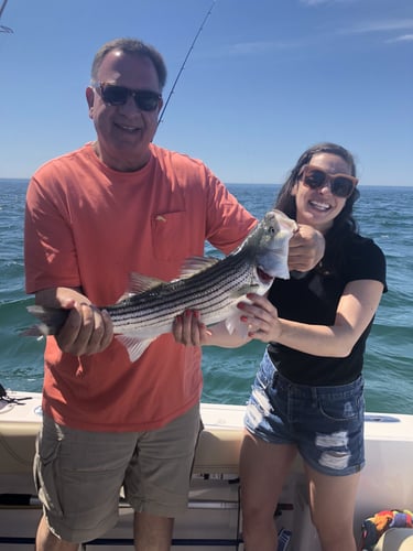 Early Season Striper 33’ Grady White In Chatham