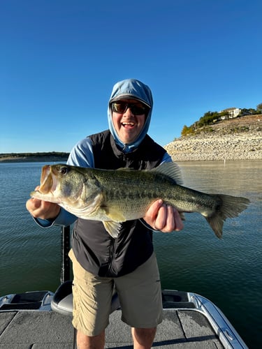 PM Lake Travis Bass Fishing Trip In Lago Vista