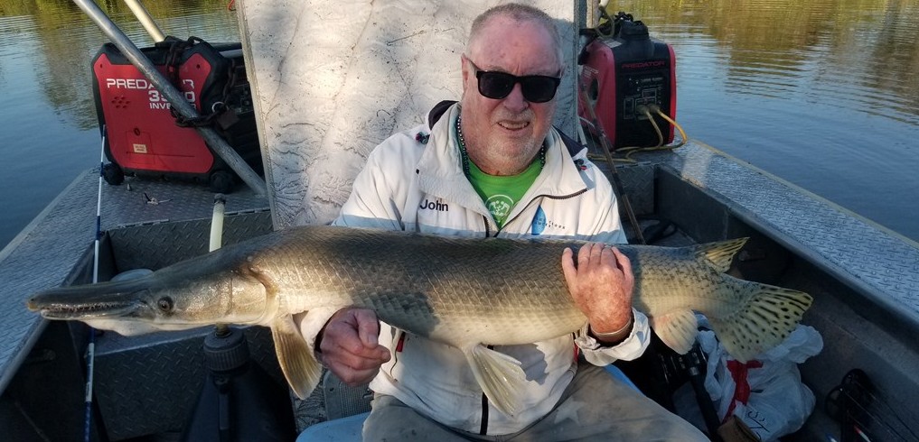 Monster Gar On Rod And Reel In Houston