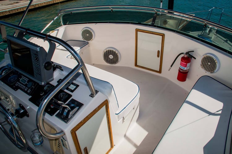Full day, 3/4 Day or Half Day - Blue Water 35' Riviera