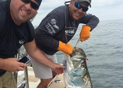 Beach Front Fishing In Galveston, Texas In Galveston