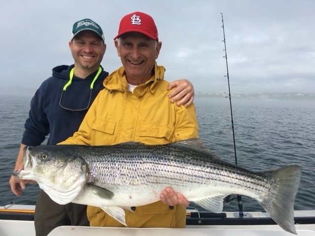 Early Season Striper - 26’ Regulator In Chatham