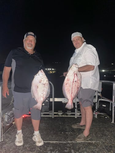 Night Time Flounder Gigging In Port O'Connor