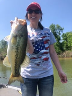 Lake Fork Bass Fishing Guide Marc Full Day Trip in Lake Fork