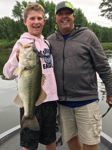Lake Fork Bass Fishing Guide Marc Full Day Trip in Lake Fork