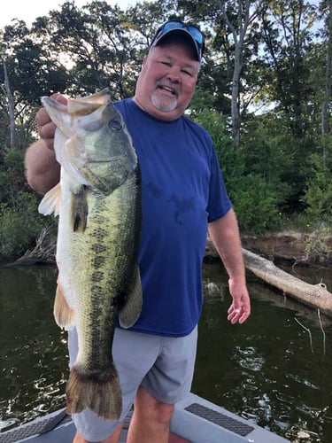 Lake Fork Bass Fishing Guide Marc Full Day Trip In Lake Fork