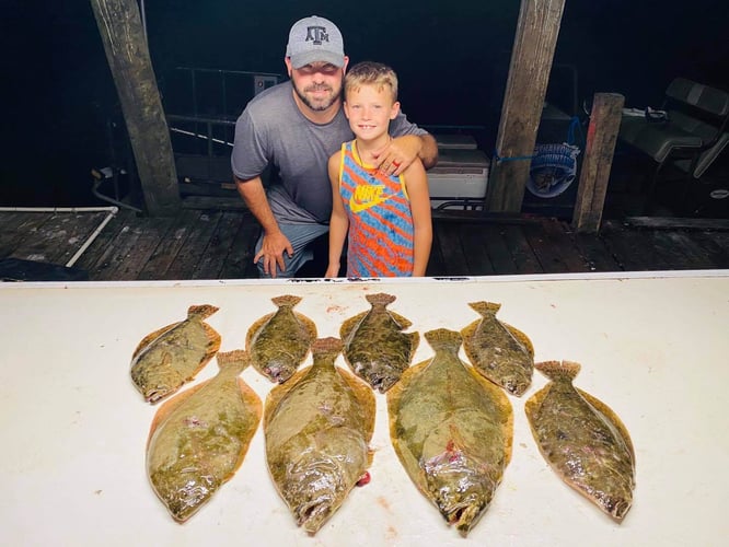 Texas Flounder Gigging Adventure In Galveston