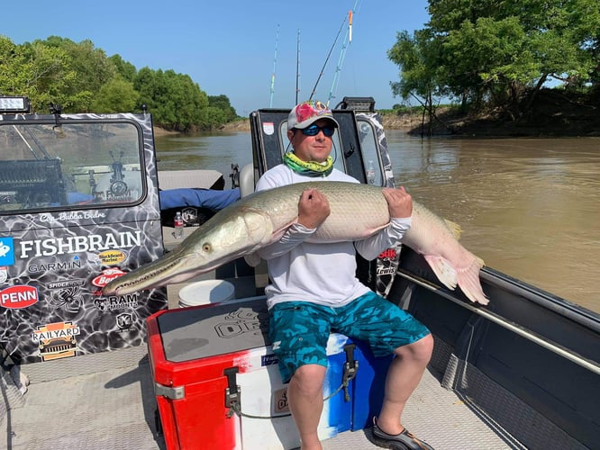 South Texas Alligator Gar Fishing In Dallas