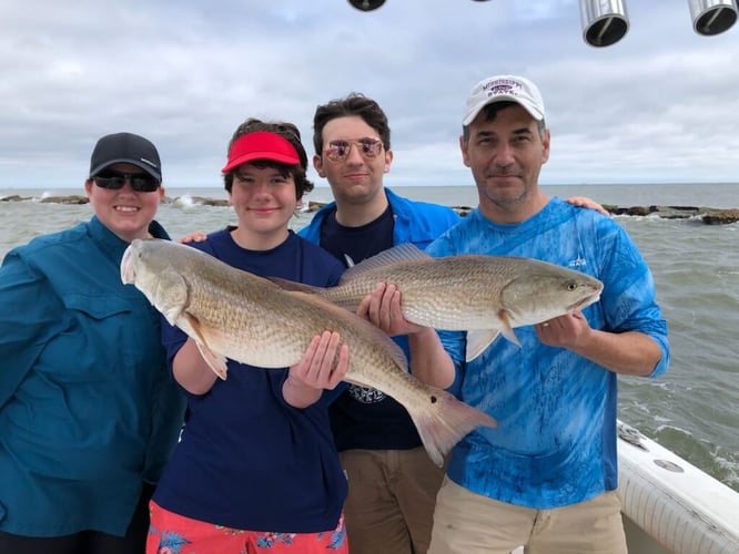 Galveston Jetty Roundup In Galveston