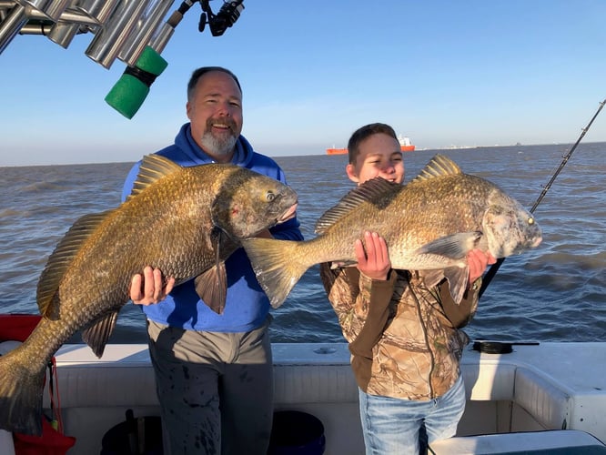 Galveston Jetty Roundup In Galveston