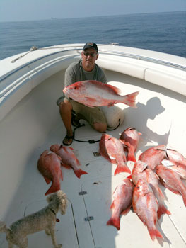 Full Day Offshore (20-50 mi.) in Galveston