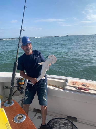 Big Redfish On The Jetty In Galveston