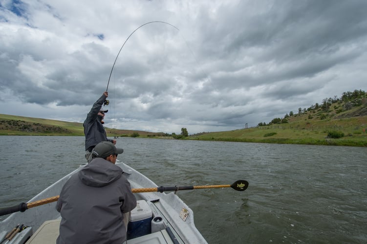 Multi Boat Madison River Float In Madison River