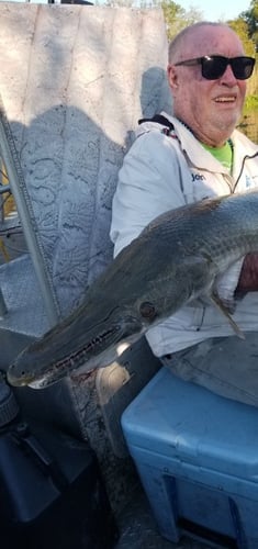 Monster Gar On Rod And Reel In Houston