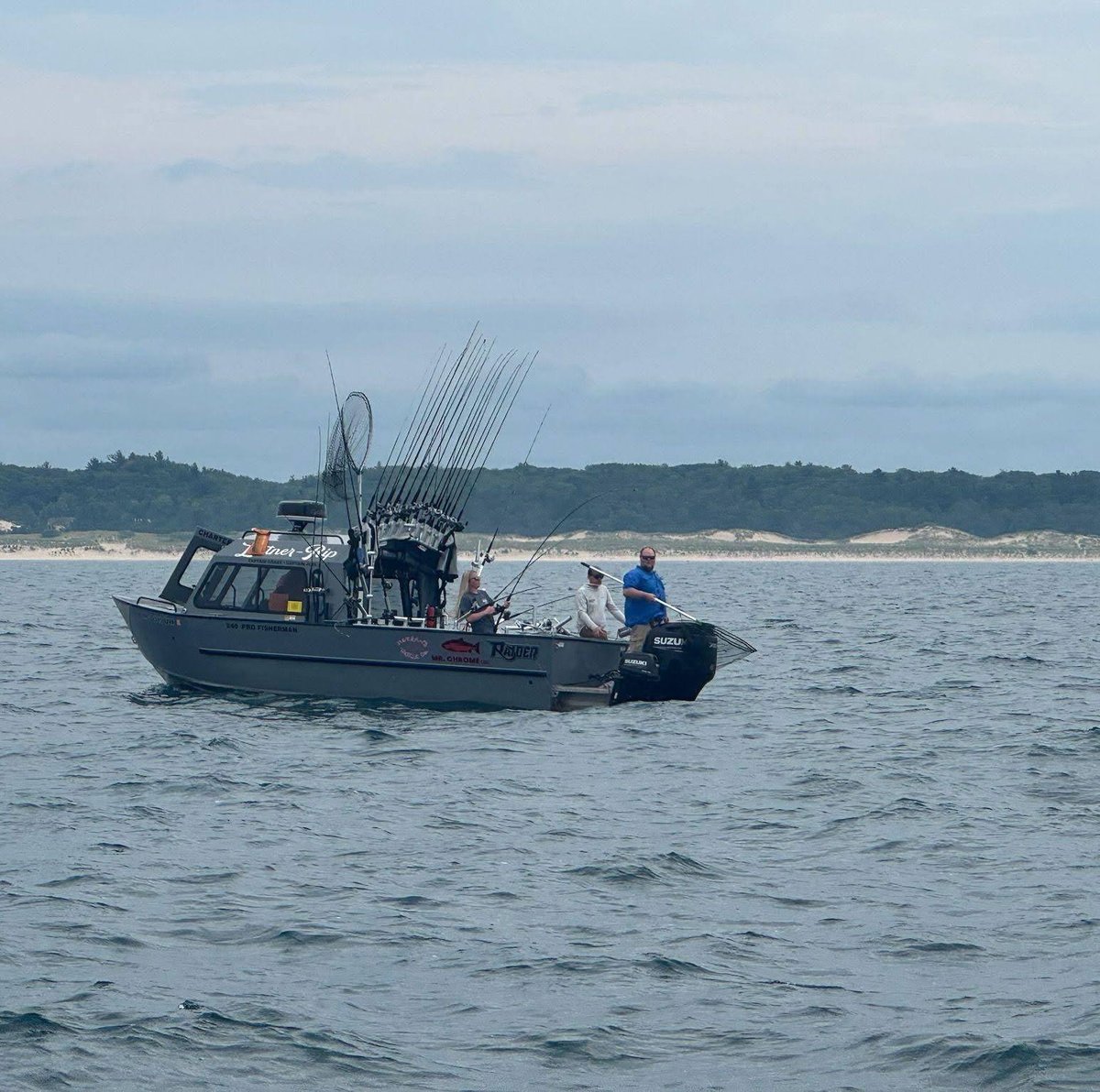 Boat photo for Lake Michigan Trolling Trip