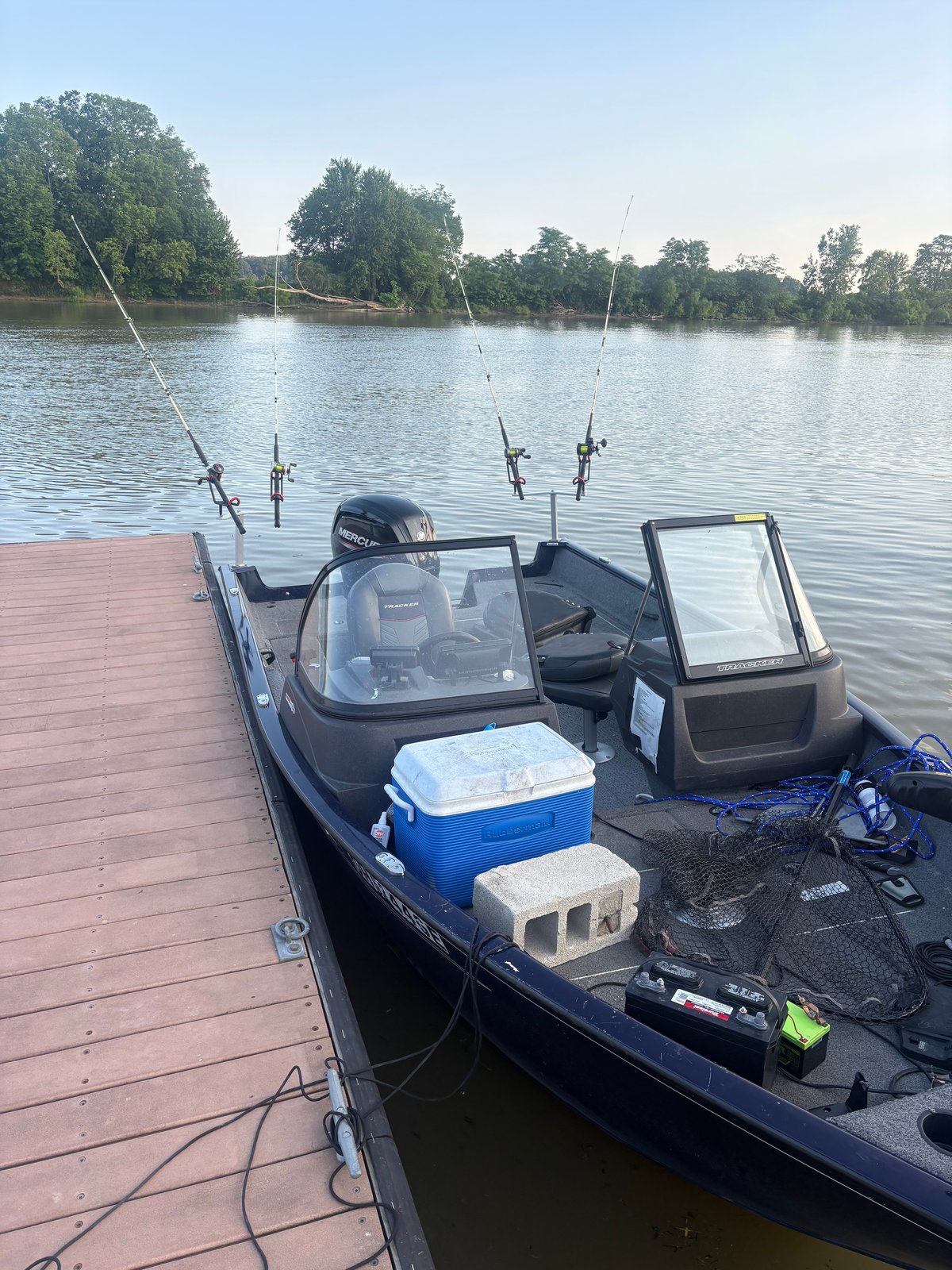 Boat photo for Panfish Trips Lake James Indiana