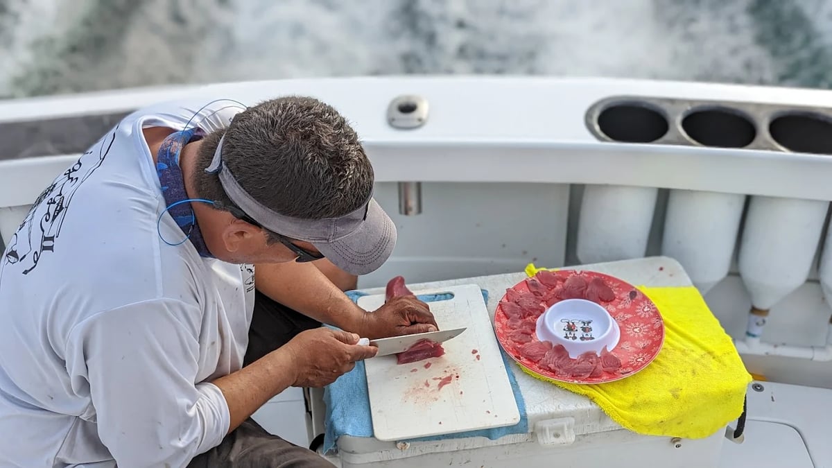 Boat photo for Chasing Big Eyes - 32' Blackwatch