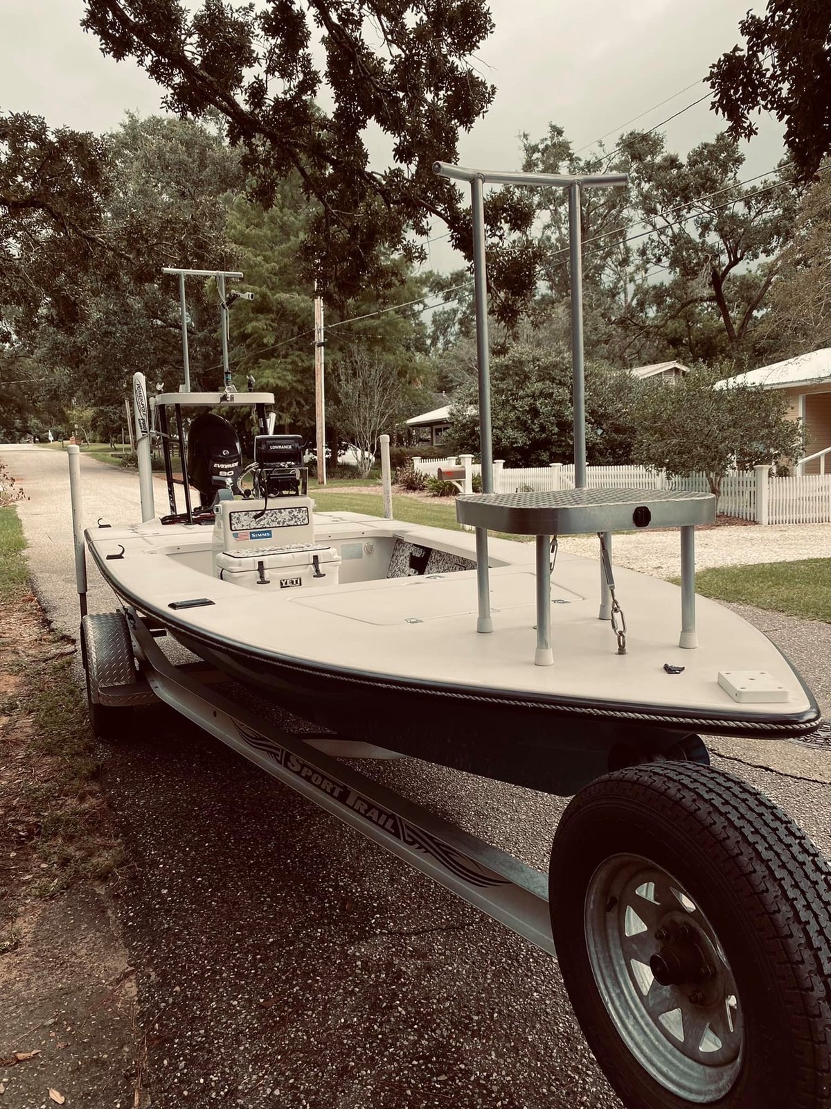 Boat photo for Louisiana Salt Marsh Fly Trip