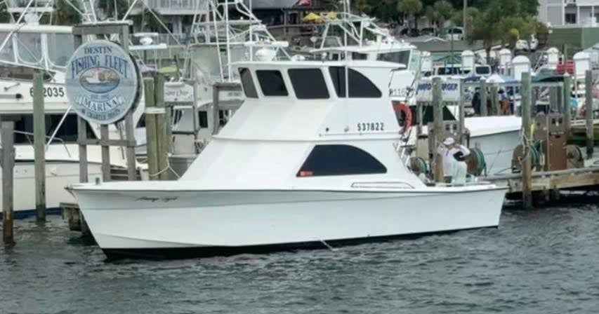Boat photo for Bad To The Bone Destin Trip