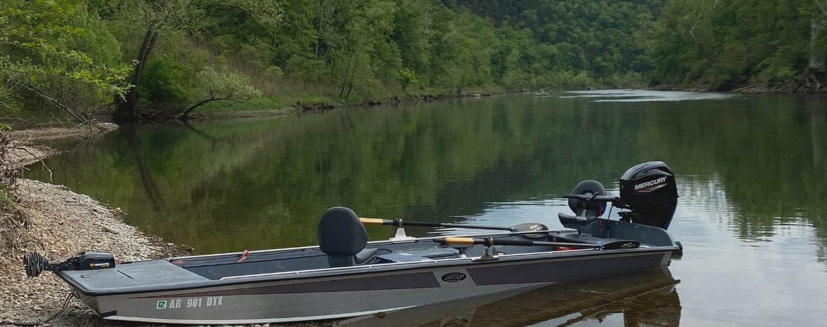Boat photo for Fly Fishing In Northwest Arkansas