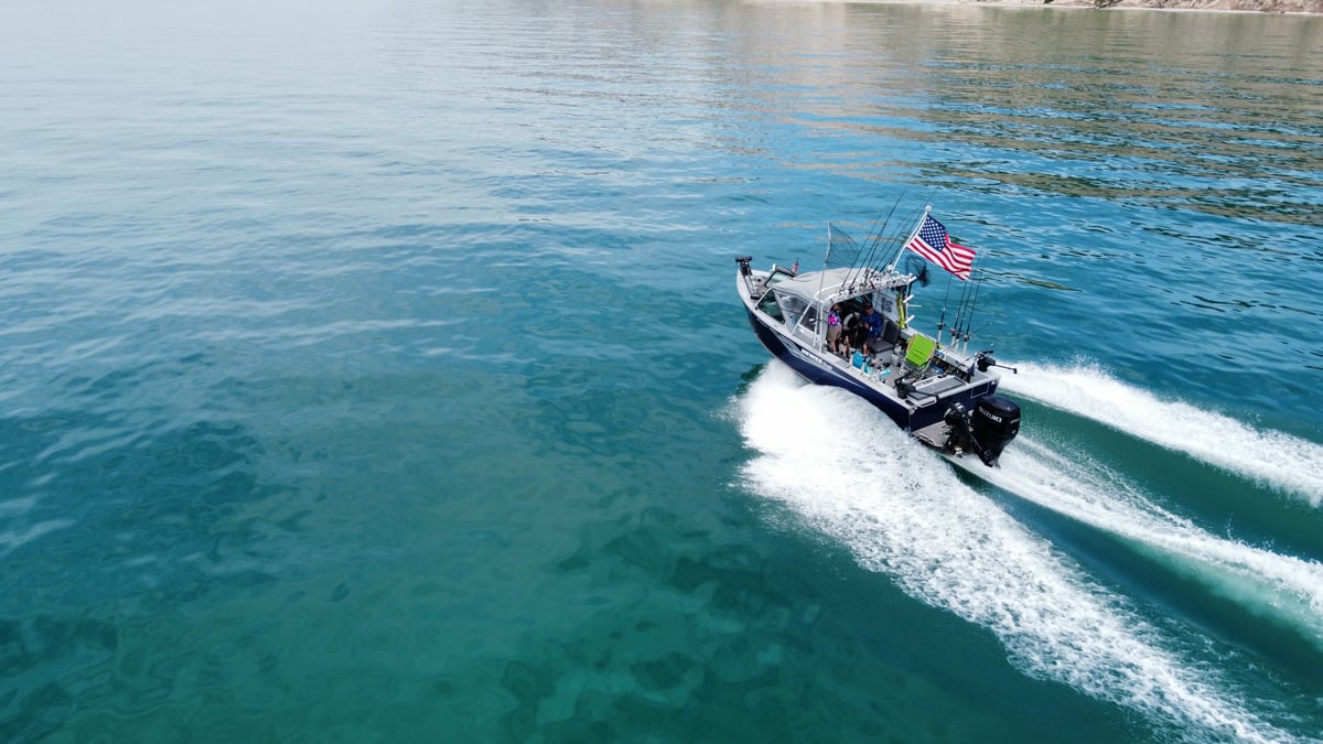 Boat photo for Platte Bay Coho And Lake Trout Jig