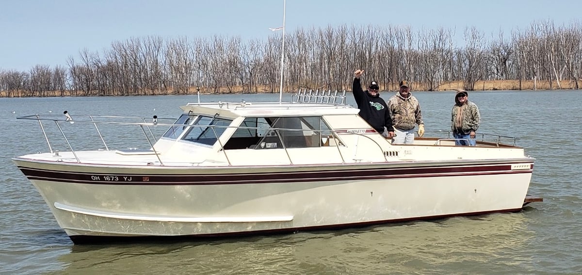 Boat photo for Full Walleye Charter – Lake Erie