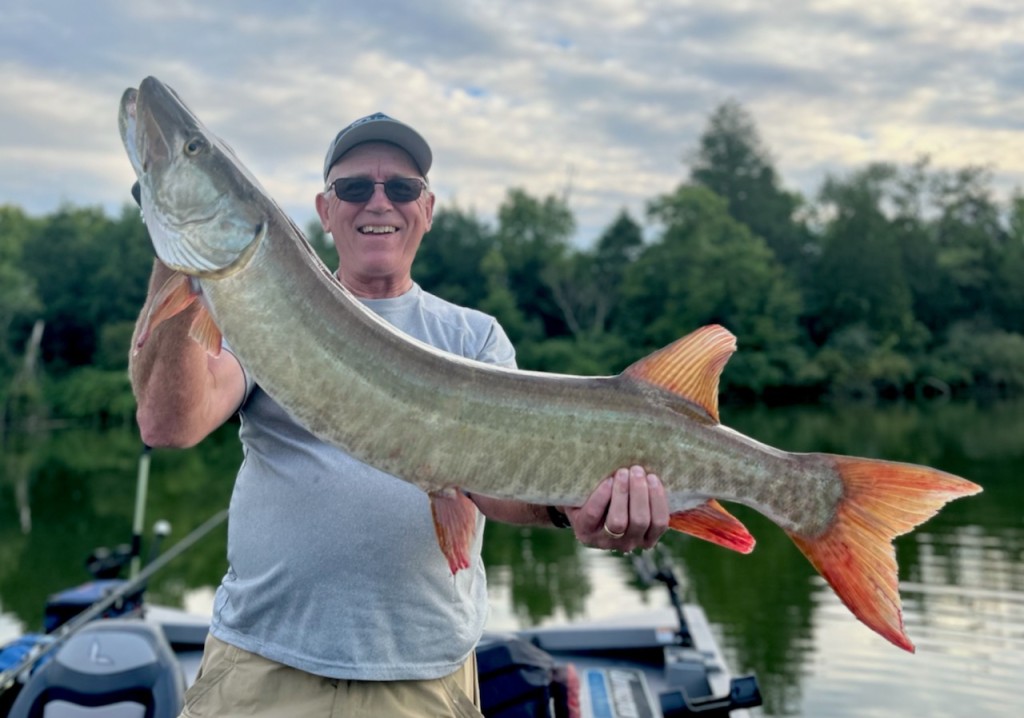 Musky Caught With Guide Steven Paul
